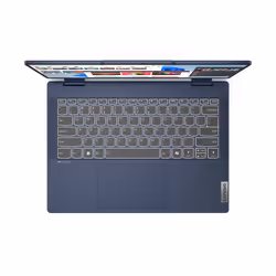 Lenovo IdeaPad 5 2-in-1 AMD Ryzen™ 7 8845HS Hybrid (2-in-1) 35.6 cm (14") Touchscreen WUXGA 16 GB LPDDR5x-SDRAM 512 GB SSD Wi-Fi 6E (802.11ax) Windows 11 Home UK English Blue