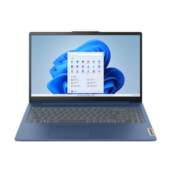Lenovo IdeaPad Slim 3 15IAN8 Intel® N N100 Laptop 39.6 cm (15.6") Full HD 4 GB LPDDR5-SDRAM 128 GB Flash Wi-Fi 6 (802.11ax) Windows 11 Home in S mode UK English Blue