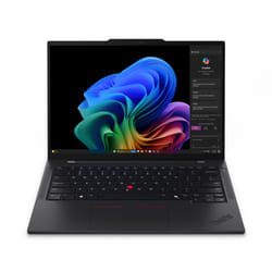 Lenovo ThinkPad T14s Gen 6 (Snapdragon) Copilot+ PC Qualcomm Snapdragon X1E-78-100 Laptop 35.6 cm (14") Touchscreen WUXGA 32 GB LPDDR5x-SDRAM 512 GB SSD Wi-Fi 7 (802.11be) Windows 11 Pro UK English Black