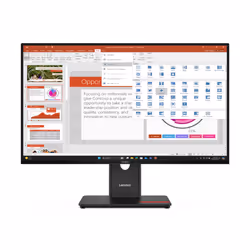 Lenovo ThinkVision T27-40, 68.6 cm (27"), 1920 x 1080 pixels, Full HD, LED, 6 ms, Black