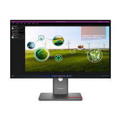 Lenovo ThinkVision P27Q-40 LED display 68.6 cm (27") 2560 x 1440 pixels Quad HD Black