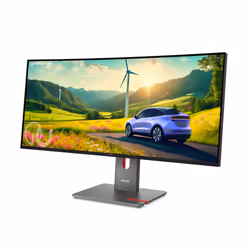 Lenovo ThinkVision P34WD-40 computer monitor 86.4 cm (34") 3440 x 1440 pixels Wide Quad HD LCD Black
