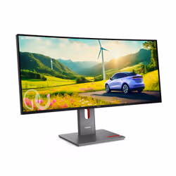 Lenovo ThinkVision P34WD-40 LED display 86.4 cm (34") 3440 x 1440 pixels Wide Quad HD LCD Black - Additional view 3