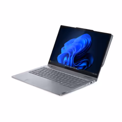 Lenovo ThinkBook 14 2-in-1 G5 IAU Intel Core Ultra 7 255U Hybrid (2-in-1) 35.6 cm (14") Touchscreen WUXGA 16 GB DDR5-SDRAM 512 GB SSD Wi-Fi 6E (802.11ax) Windows 11 Pro English Grey - Additional view 4
