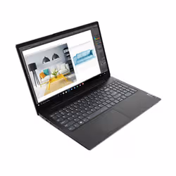 Lenovo V15 G2 IJL Intel® Pentium® Silver N6000 Laptop 39.6 cm (15.6") Full HD 8 GB DDR4-SDRAM 256 GB SSD Wi-Fi 6 (802.11ax) German Black - Additional view 2
