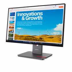 Lenovo ThinkVision P24QD-40 LED display 60.5 cm (23.8") 2560 x 1440 pixels Quad HD LCD Black - Additional view 2