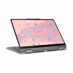 Lenovo Chrome 2in1 14IRU10 Intel Core 5 120U Chromebook 35.6 cm (14") Touchscreen WUXGA 8 GB LPDDR5-SDRAM 128 GB UFS Wi-Fi 6E (802.11ax) ChromeOS English Grey - Additional view 3