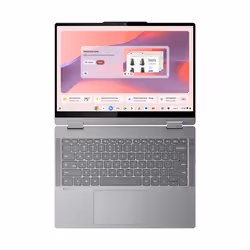 Lenovo Chrome 2in1 14IRU10 Intel Core 5 120U Chromebook 35.6 cm (14") Touchscreen WUXGA 8 GB LPDDR5-SDRAM 128 GB UFS Wi-Fi 6E (802.11ax) ChromeOS English Grey - Additional view 8