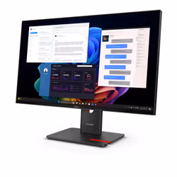 Lenovo ThinkVision T27UD-40 LED display 68.6 cm (27") 3840 x 2160 pixels 4K Ultra HD LCD Black - Additional view 2