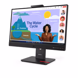 Lenovo ThinkVision T24D-4v LED display 60.5 cm (23.8") 1920 x 1080 pixels Full HD Black - Additional view 2