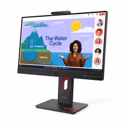Lenovo ThinkVision T24D-4v LED display 60.5 cm (23.8") 1920 x 1080 pixels Full HD Black - Additional view 4
