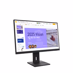Lenovo ThinkVision E27Q-40 LED display 68.6 cm (27") 2560 x 1440 pixels Quad HD LCD Black - Additional view 2