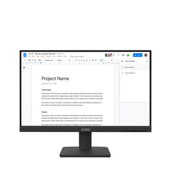 Lenovo ThinkVision S22-4e LED display 54.6 cm (21.5") 1920 x 1080 pixels Full HD Black