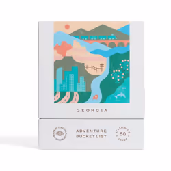 Georgia Adventure Bucket List: 50 Scratch-Off Cards for Outdoor Activities  Tourist Attractions  and Road Trips - Perfect Tra ...