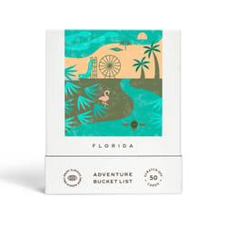 Reach International Outfitters Florida Adventure Bucket List: 50 Scratch-Off Cards for Outdoor Activities  Tourist Attractions  and Road Trips - Perfe