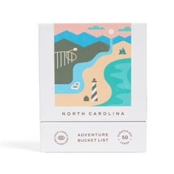 North Carolina Adventure Bucket List: 50 Scratch-Off Cards for Outdoor Activities  Tourist Attractions  and Road Trips - Perfect Travel Gift and Guide