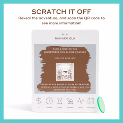 North Carolina Adventure Bucket List: 50 Scratch-Off Cards for Outdoor Activities  Tourist Attractions  and Road Trips - Perfect Travel Gift and Guide