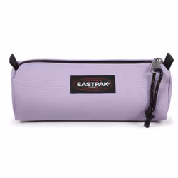 Eastpak BENCHMARK SINGLE, Soft pencil case, Nylon, Polyester, Lilac, Purple, Monochromatic, Orchid Lilac, Indoor