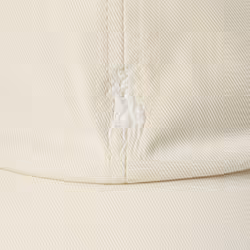 Polo Ralph Lauren Mens Cap Twill Ball Baseball - Natural, One Size
