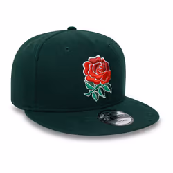 New Era Mens Melton Wool Official England RFU 9Fifty Cap - S/M