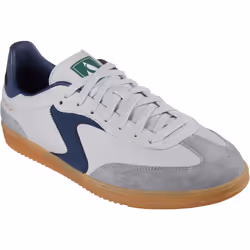 ) Skechers Hotshot Pyke Synthetic Men's Grey/Navy Trainers - Grey, 8 (Adults'