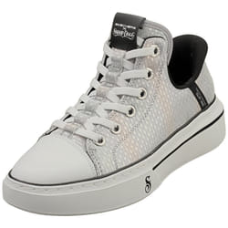 Skechers Snoop Dogg Snoop One Womens Fashion Trainers in Silver - 6