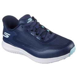 Skechers Womens 2025 Slip-ins GO GOLF Flight Lightweight Breathable Golf Shoes - UK 7, Navy/Light Blue