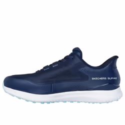Skechers Womens 2025 Slip-ins GO GOLF Flight Lightweight Breathable Golf Shoes - UK 7, Navy/Light Blue