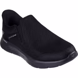 ) Skechers GO WALK Flex Ojai Textile Men's Black Trainers - Black, 7 (Adults'