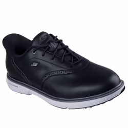 Skechers Mens 2025 Slip-ins GO GOLF Prestige Leather Waterproof Golf Shoes - UK 10, Black