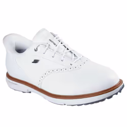 Skechers Mens 2025 Slip-ins GO GOLF Prestige SL Leather Waterproof Golf Shoes - UK 9, White