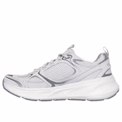) Skechers Edgeridge Women's Silver Eclipse Grey Trainers - Grey, 6 (Adults'