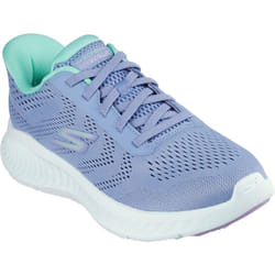 ) Skechers Go Walk Now Khloe Textile Women's Blue/Green Trainers - Blue, 6 (Adults'
