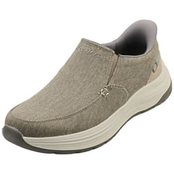 Skechers Slip-ins Decklan-gulliver Mens Slip On Trainers in Taupe - 10