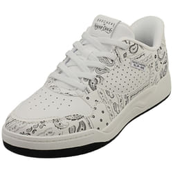 Skechers Snoop Dogg Koopa Mens Fashion Trainers in White Black - 11