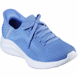 ) Skechers Ultra Flex 3.0 - Brilliant Textile Women's Periwinkle Trainers - Blue, 5 (Adults'