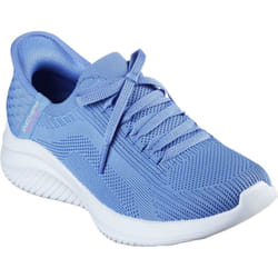 ) Skechers Ultra Flex 3.0 - Brilliant Textile Women's Periwinkle Trainers - Blue, 5 (Adults'