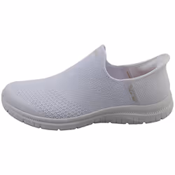 Skechers Virtue-sleek Vegan Womens Slip On Trainers in White - 7