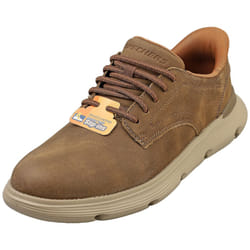 Skechers Slip-ins Garza Duran Mens Casual Trainers in Taupe - 8