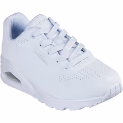 ) Skechers Uno Stand On Air Polyurethane Women's Light Denim Trainers - Blue, 5 (Adults'