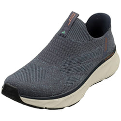 Skechers Slip-ins Edgeride Mens Slip On Trainers in Navy Orange - 9