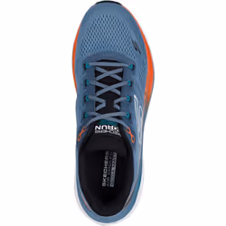) Skechers Performance Max Cushioning Propulsion Textile Men's Slate Trainers - Blue, 7 (Adults'