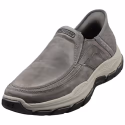 Skechers Slip-ins Respected - Elgin Mens Slip On Trainers in Charcoal - 8