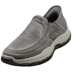 Skechers Slip-ins Respected - Elgin Mens Slip On Trainers in Charcoal - 8