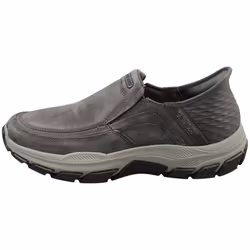 Skechers Slip-ins Respected - Elgin Mens Slip On Trainers in Charcoal - 8