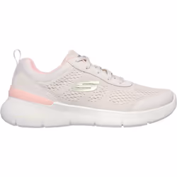 ) Skechers Skech-Air Dynamight 2.0 New Heights Textile Women's Natural/Pink Trainers - Not Specified, 4 (Adults'