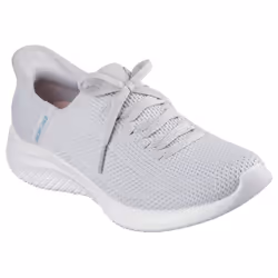 ) Skechers Ultra Flex 3.0 Elevated Women's Light Grey Trainers - Grey, 3 (Adults'