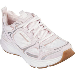 ) Skechers Edgeride Silver Eclipse Synthetic Women's Pink Trainers - Pink, 5 (Adults'