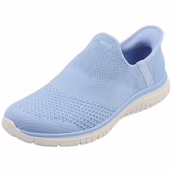 Skechers Virtue-sleek Vegan Womens Slip On Trainers in Periwinkle - 6