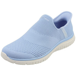 Skechers Virtue-sleek Vegan Womens Slip On Trainers in Periwinkle - 8